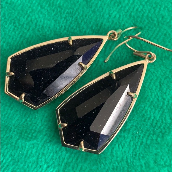 Kendra Scott Navy Earrings - Picture 2 of 3